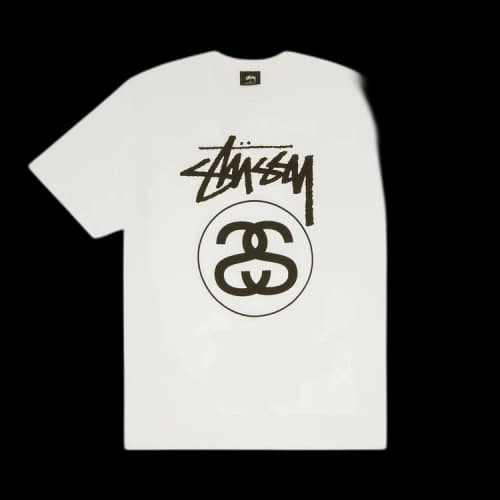 Stussy Stock Link Tee 'White'