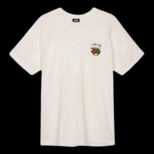 Stussy Rasta Sk8 Tee Printing Short Sleeve