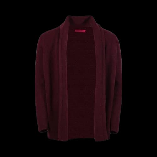 The Elder Statesman Italy Smoking Jacket 'Merlot'
