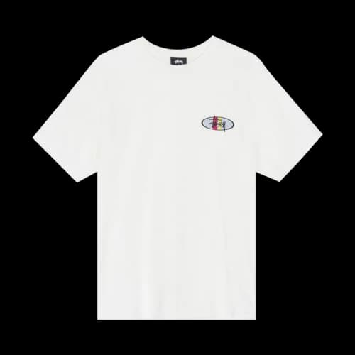 Stussy Two Bar Oval Pigment Dyed Tee 'Natural'