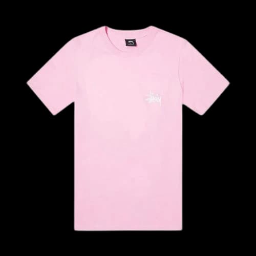 Stussy Basic Tee 'Pink'