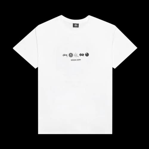 Stussy Global Design Corporate Tee 'White'