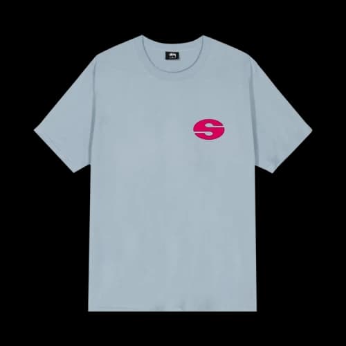 Stussy Oval S Tee 'Slate'