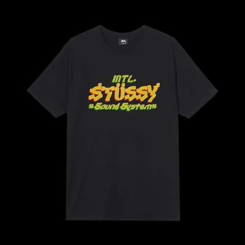 Stussy Sound System Tee 'Black'