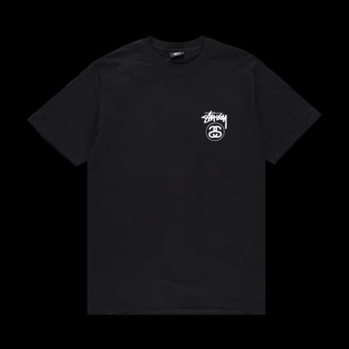 Stussy Stock Link Tee 'Black'