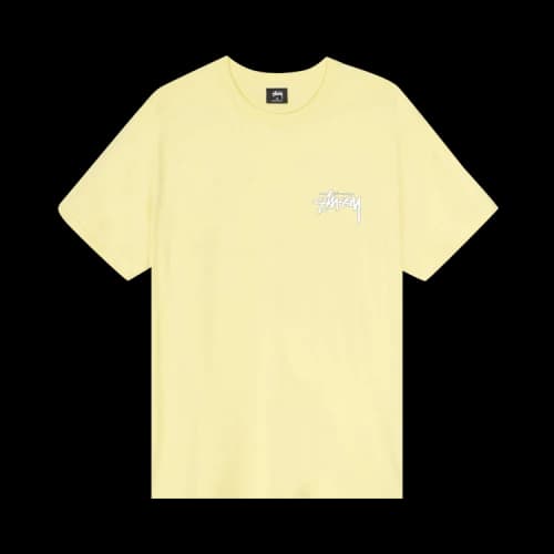 Stussy Tribal Mask Tee 'Yellow'