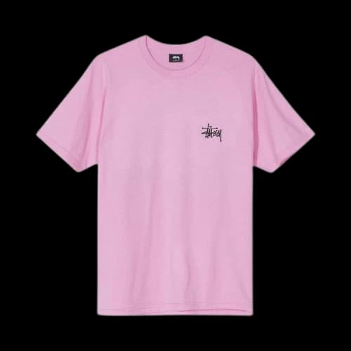 Stussy Basic Stussy Tee 'Pink'