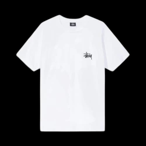 Stussy Basic Stussy Tee 'White'