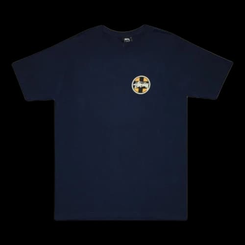 Stussy Cross Dot Tee 'Navy'