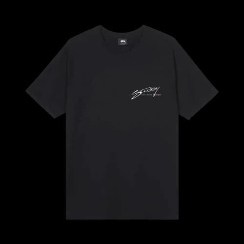 Stussy Newave Designs Tee 'Black'