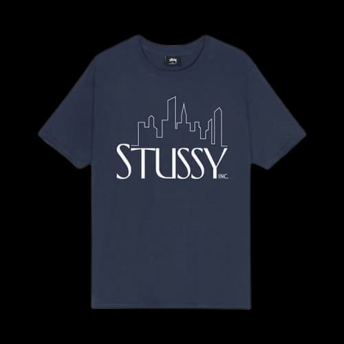 Stussy Skyline Tee 'Navy'