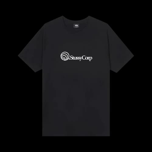 Stussy Corp. Tee 'Black'