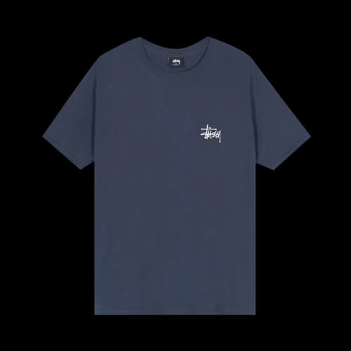 Stussy Basic Tee 'Navy'