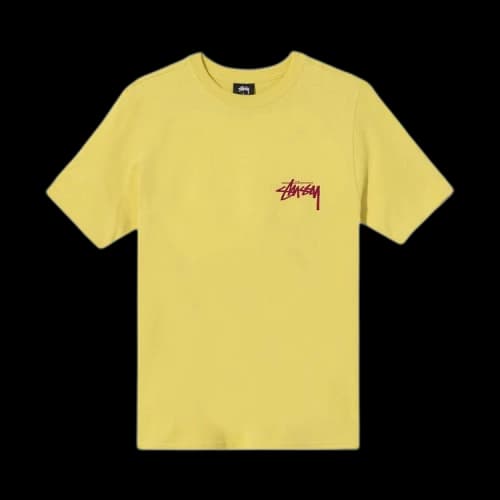 Stussy Gambit Tee 'Lemon'