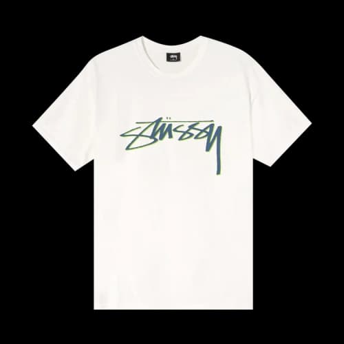 Stussy Smooth Stock Dyed Tee 'Natural'