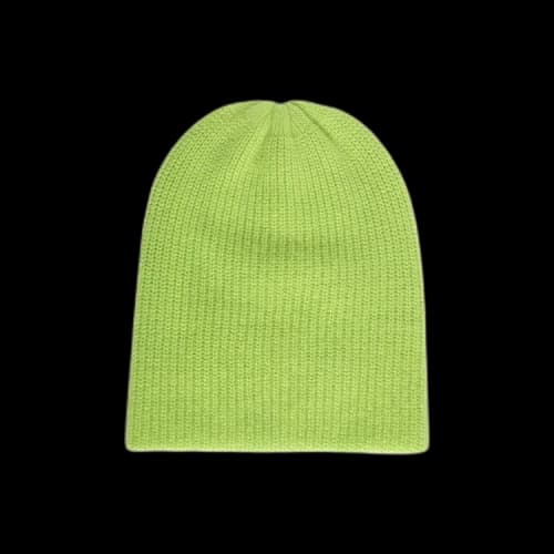 The Elder Statesman Watchman Cap 'Acid Green'