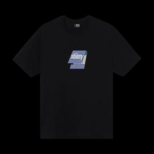 Stussy Matchbook Tee 'Black'