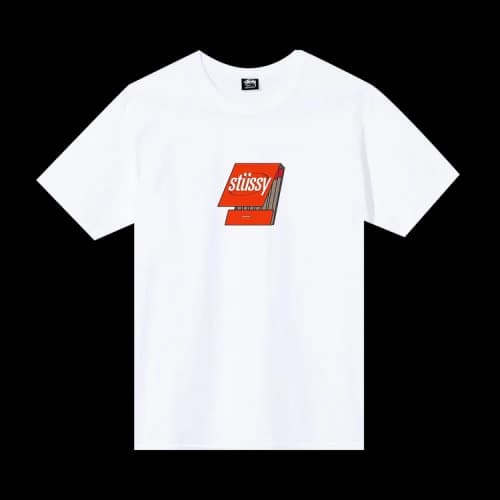 Stussy Matchbook Tee 'White'