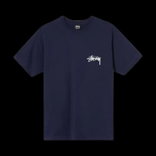 Stussy Peace Sign Tee 'Navy'
