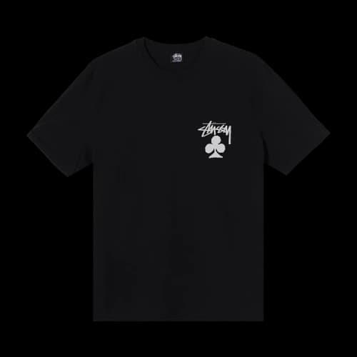 Stussy Club Pigment Dyed Tee 'Black'