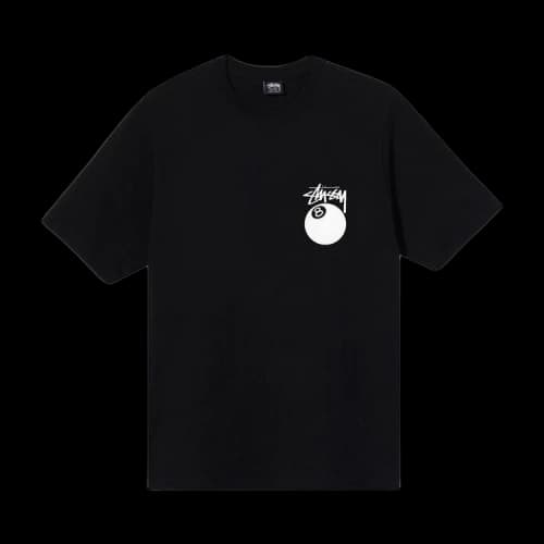 Stussy 8 Ball Tee 'Black'