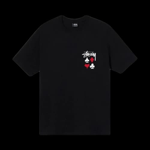 Stussy Full Deck 2 Tee 'Black'