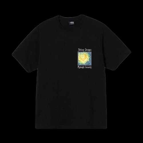 Stussy Midnight Insanity Tee 'Black'