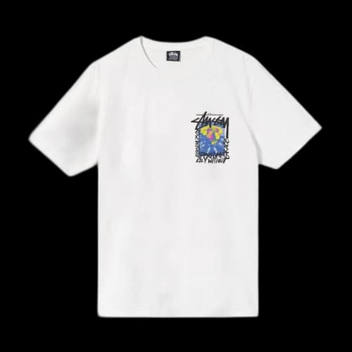 Stussy Camelias Pigment Dyed Tee 'Natural'