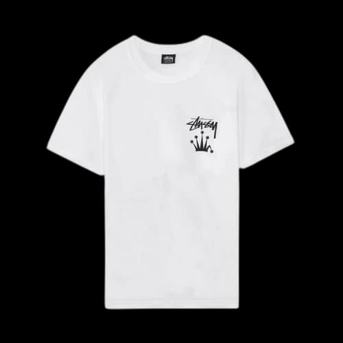 Stussy Stock Crown Tee 'White'