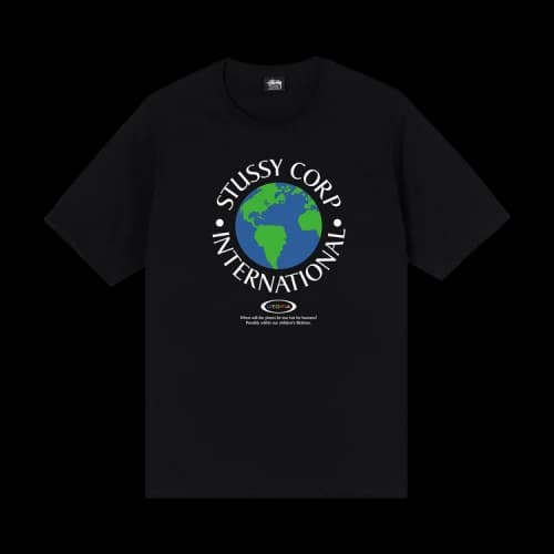Stussy Utopia Tee 'Black'