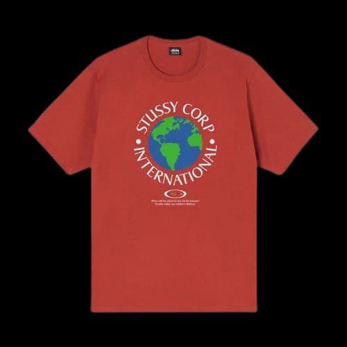 Stussy Utopia Tee 'Brick'