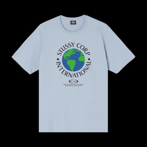 Stussy Utopia Tee 'Steel'