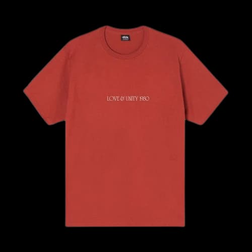 Stussy Love & Unity Tee 'Brick'
