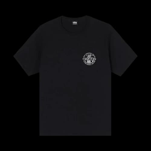 Stussy Worldwide Dot Tee 'Black'