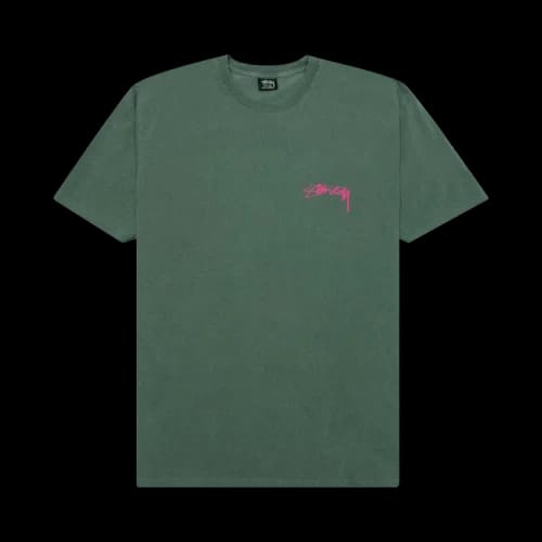 Stussy Sphinx Pigment Dyed Tee 'Pine'