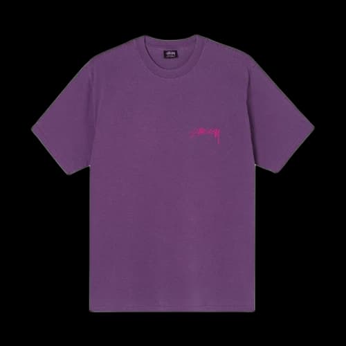 Stussy Sphinx Pig. Dyed Tee 'Purple'
