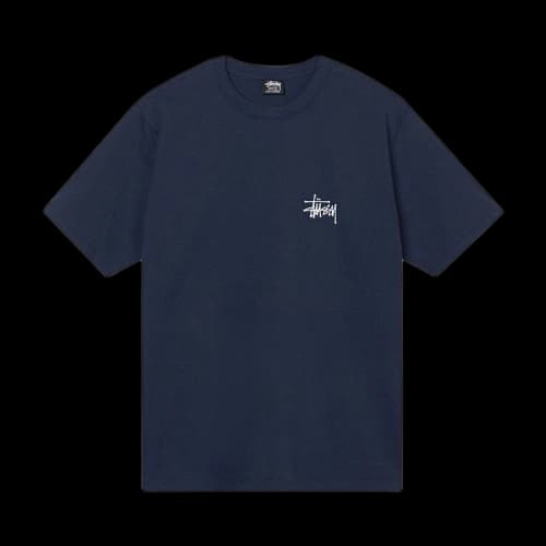 Stussy Basic Tee 'Navy'