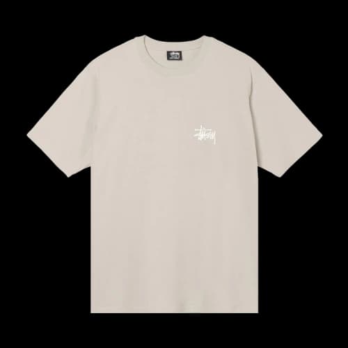Stussy Basic Tee 'Smoke'