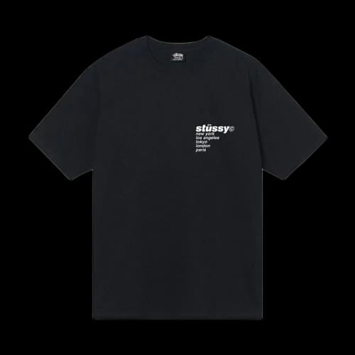 Stussy Strawberry Tee 'Black'