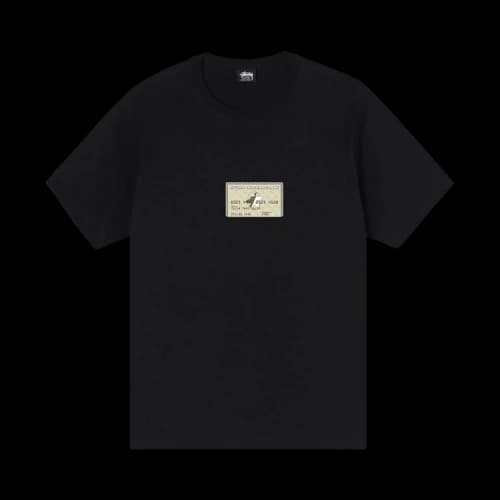 Stussy Debt Tee 'Black'