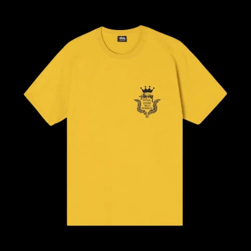 Stussy Crown Wreath Tee 'Honey'