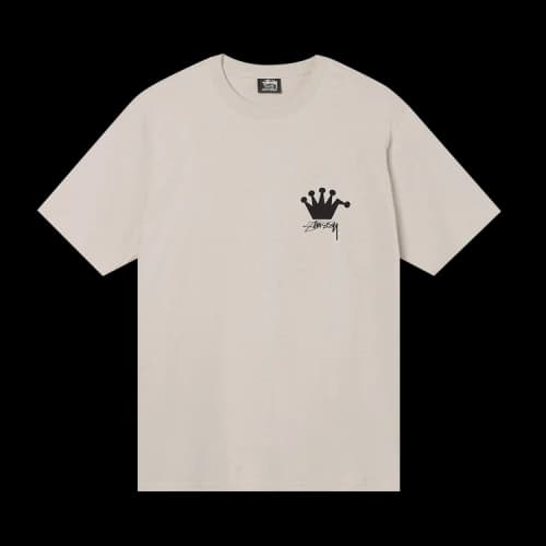Stussy LB Crown Tee Smoke