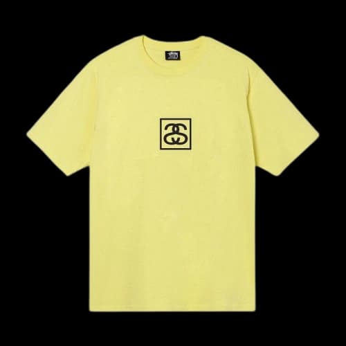 Stussy Squared Tee 'Yellow'