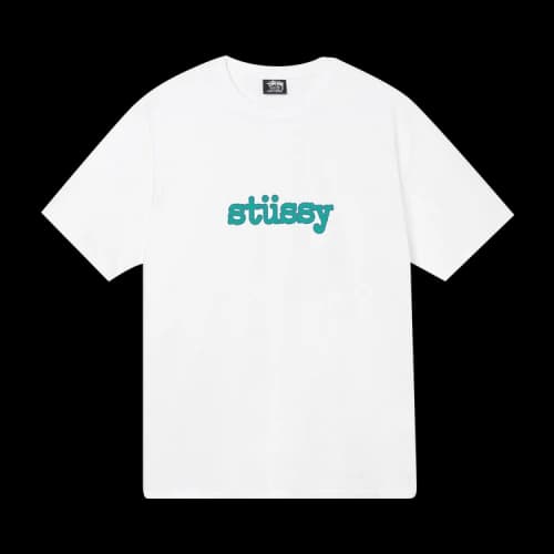 Stussy Typewriter Tee 'White'