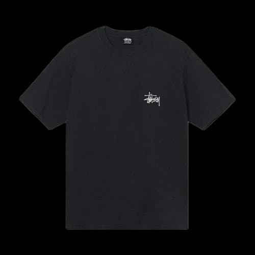 Stussy Skull Wings Pigment Dyed Tee 'Black'