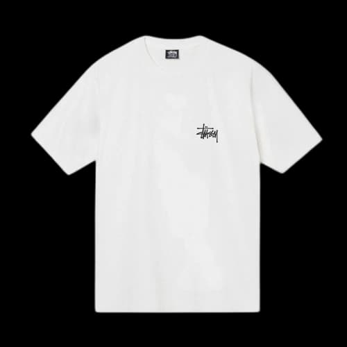Stussy Skull Wings Pigment Dyed Tee 'White'