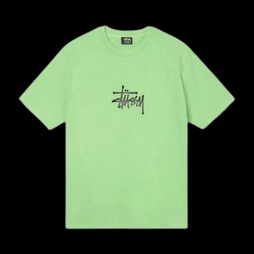 Stussy Surf Tomb Pigment Dyed Tee Green