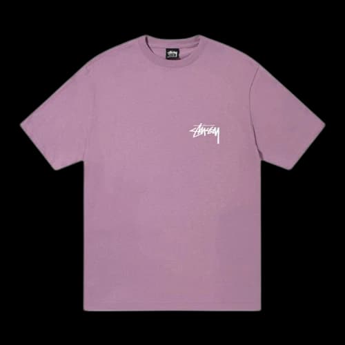 Stussy Coastline Tee 'Orchid'
