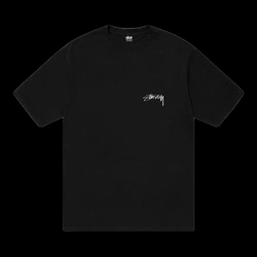 Stussy 100% Pigment Dyed Tee 'Black'