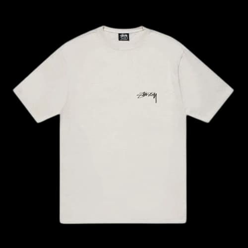 Stussy 100% Pigment Dyed Tee 'Natural'